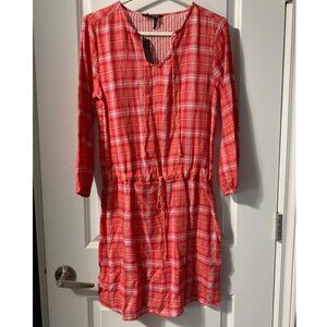 Buffalo David Bitton Geranium Plaid Shirt Dress S – NWT